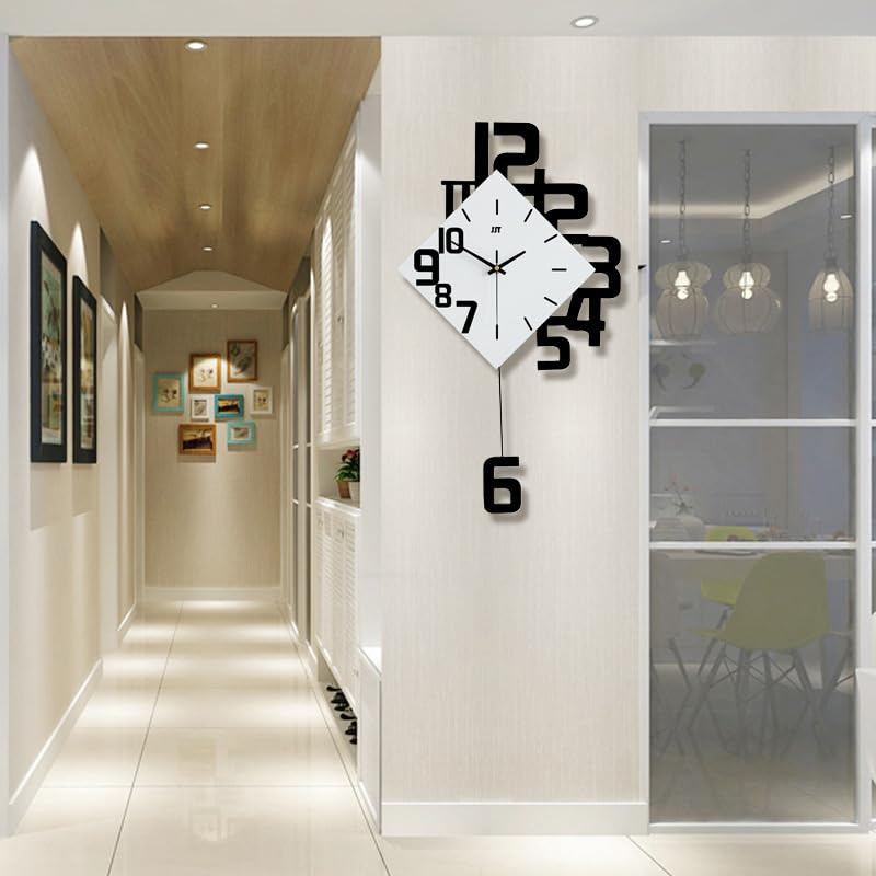 

wall clock with continuous second Slim cute and simple canvas perfect for living or any room Stylish, silent, battery-operated hand. design, style,