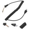 67A8J Telephone Spring Line for Yaesu FT‑450 FT‑817 FT‑817ND FT‑900 Microphone Wire