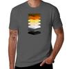 Subtle Bear Pride Flag Geometric Design Tshirt Graphic Print Short Sleeve Tshirt