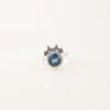 London Blue Topaz Gemstone 925 Sterling Silver Jewelry Handmade Ring Women Gift RR-67-7