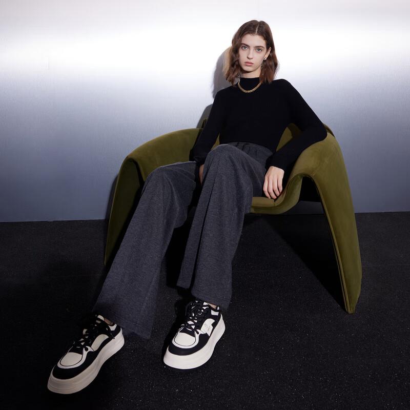 

Sancai 2025 Winter Women s High-Waist Loose Straight-Leg Pants L (165/72A)