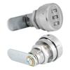 Mechanical Code 3-Digit Password Cabinet Lock Chrome 20mm/0.79in