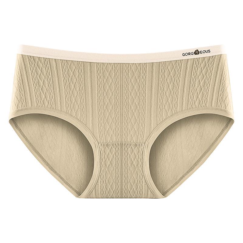 Women s Mid-Waist Antibacterial Cotton Briefs - Comfortable & Breathable Extra Large