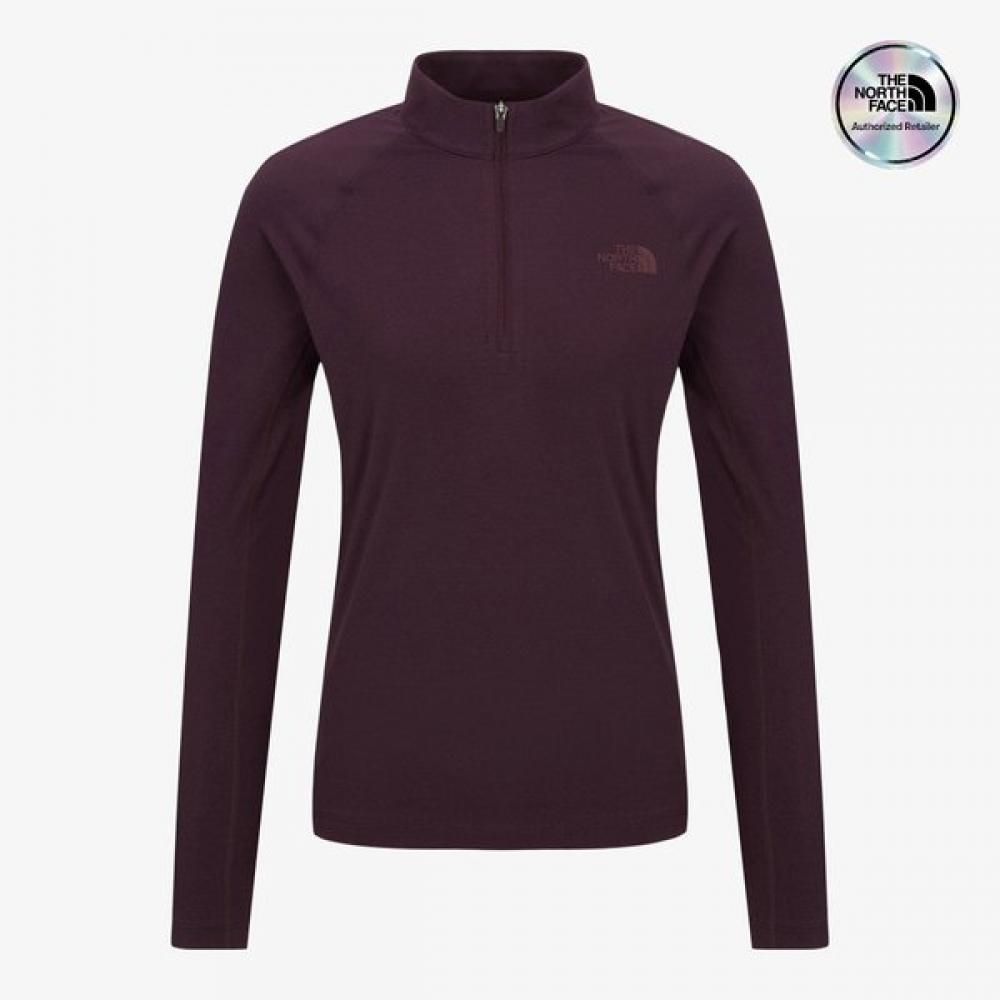 The North Face Women S Long Sleeve Hoodie Violet Nt7lr84b VIOLET/085