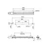 1pc 128mm Mixer Fader B10K Single And Dual Channel B103 Straight Sliding Potentiometer Total Length 12.8cm Stroke 100