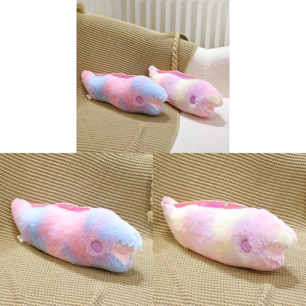 Sky Rainbow Freshwater Eels Plush Toy Marine Animal Stuffed Doll Gifts Kids