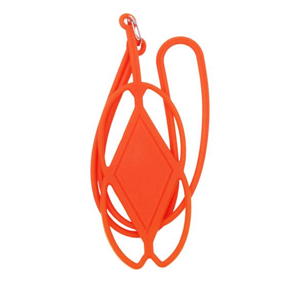 Silicone Strap High Elasticity Wear-resistant Strong Load Bearing Free Your Hands Cover Protective Portable Silicone Phone Lanyard Neck Strap Phone