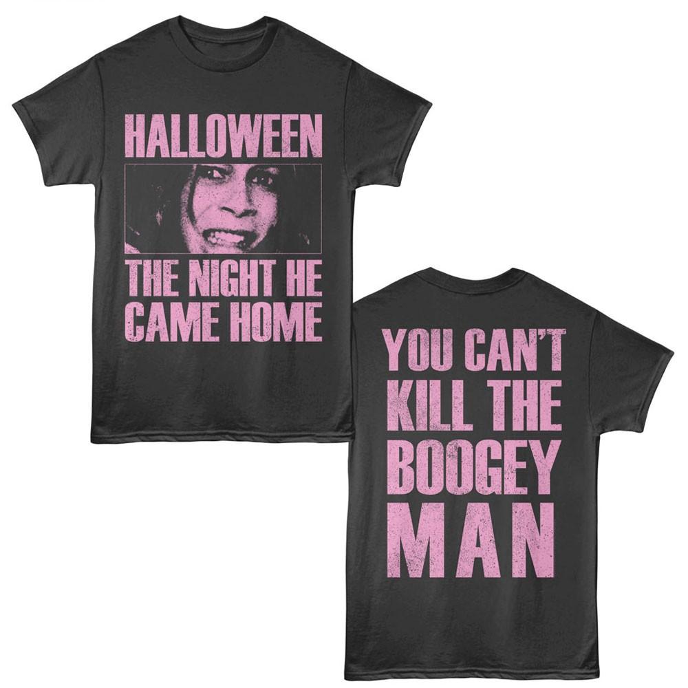 Halloween Movie Laurie Strode You Can t Kill The Boogey Man Men s T Shirt Unisex T-Shirt S