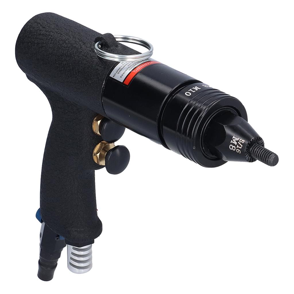 Pneumatic Rivet Nut Gun Pull Riveting Air Riveter Tool British System 5/16 3/8 KV‑804BA Automatic Air Riveter Power Tools