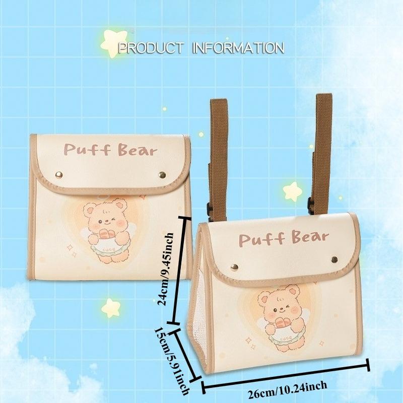 Motorcycle Storage Bag Universal Handlebar Hanging Bag Electric Tricycle Must-have Leather Waterproof Storage Bag