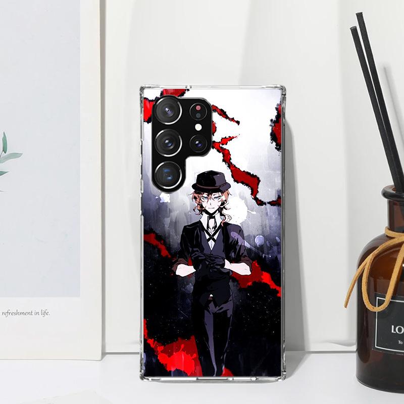 

Bungo Stray Dogs Nakahara Chuuya Phone Case For Samsung Galaxy S25 S24 S23 S22 Ultra S21 FE S20 Plus S10 + S10E Art Fundas Back Samsung S21 Ultra