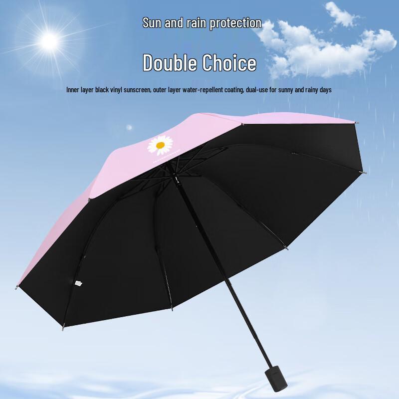 Portable Daisy Folding Umbrella