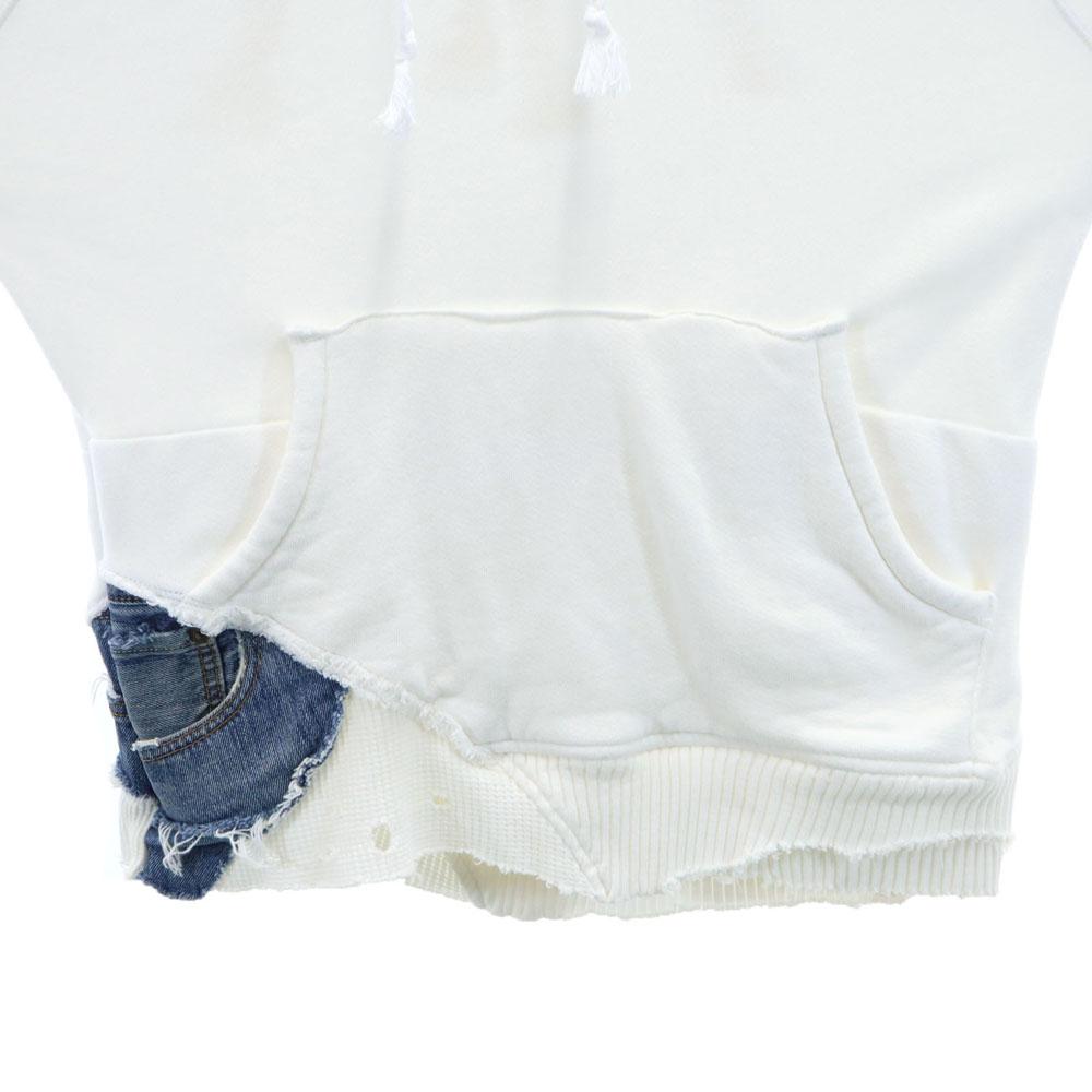 GREG LAUREN Made In USA Long Sleeve Sweatshirts 1 White System Men's Used