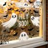 Halloween Window Clings, Static Stickers, No Glue Window Decals for Halloween Decor