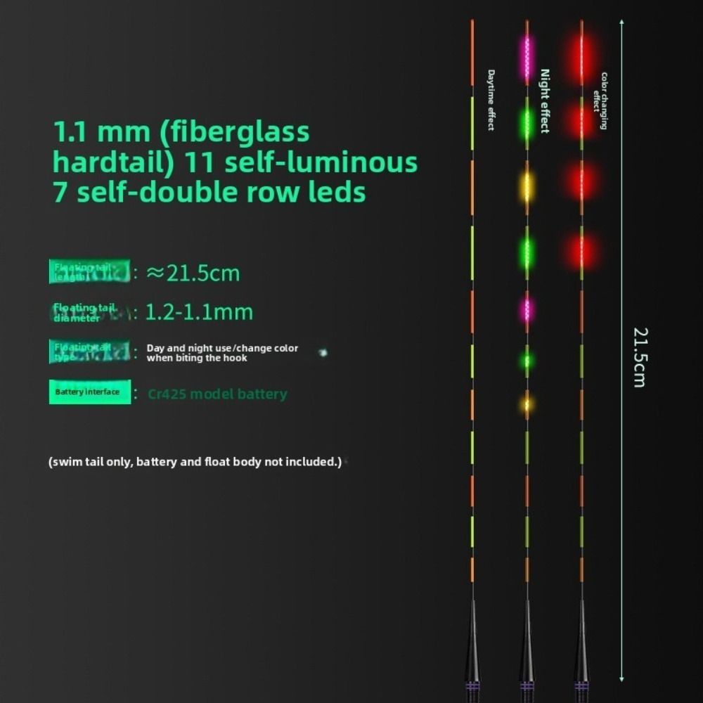 Luminous LED Fishing Smart Float Top Super Bright Night Fishing Float Top  Night Fishing