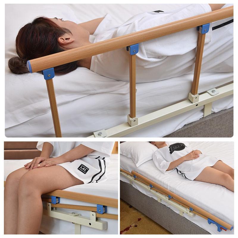 Dormitory Protective Bed Fence Household Foldable Armrest Elderly Anti Fall Guardrail Getting Up Assistive Device