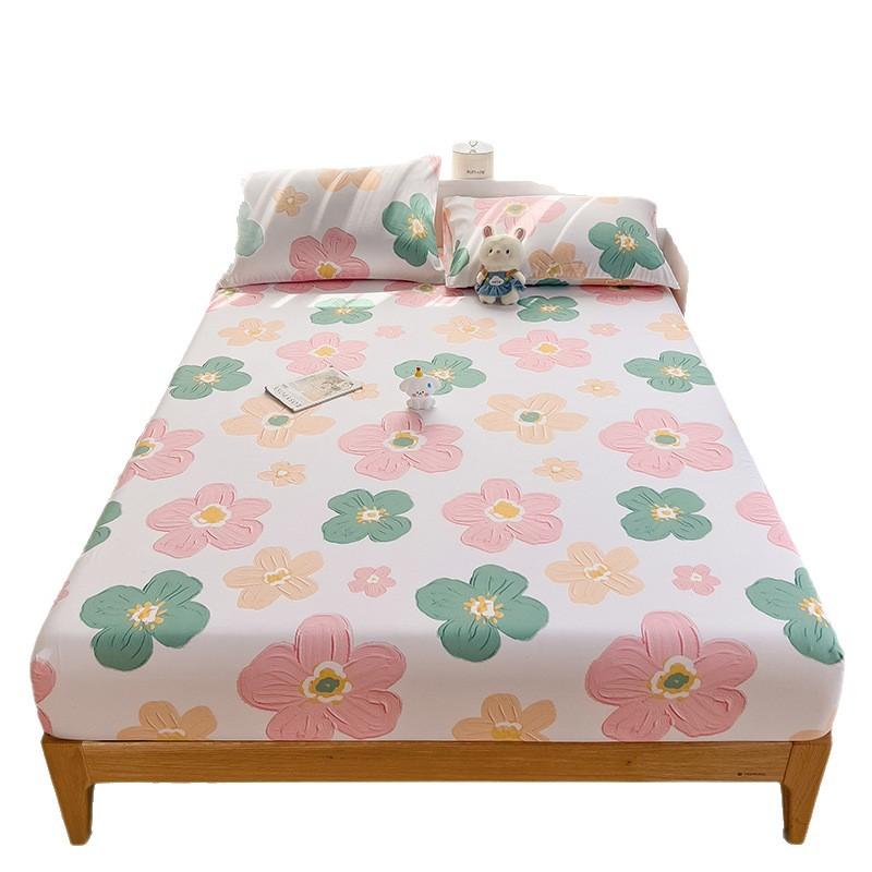 Superweich, Hautfreundliches Spannbettlaken, Einteiliger Matratzenschoner für Studentenwohnheim, Bettbezug, Waschbares Spannbettlaken für zu Hause