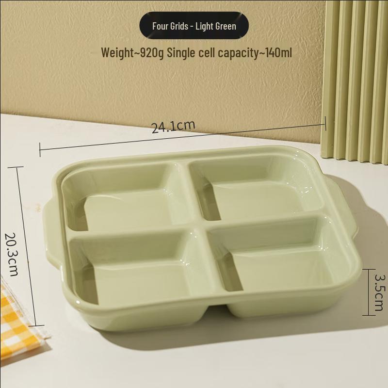 Ceramic Divided Meal Plate
