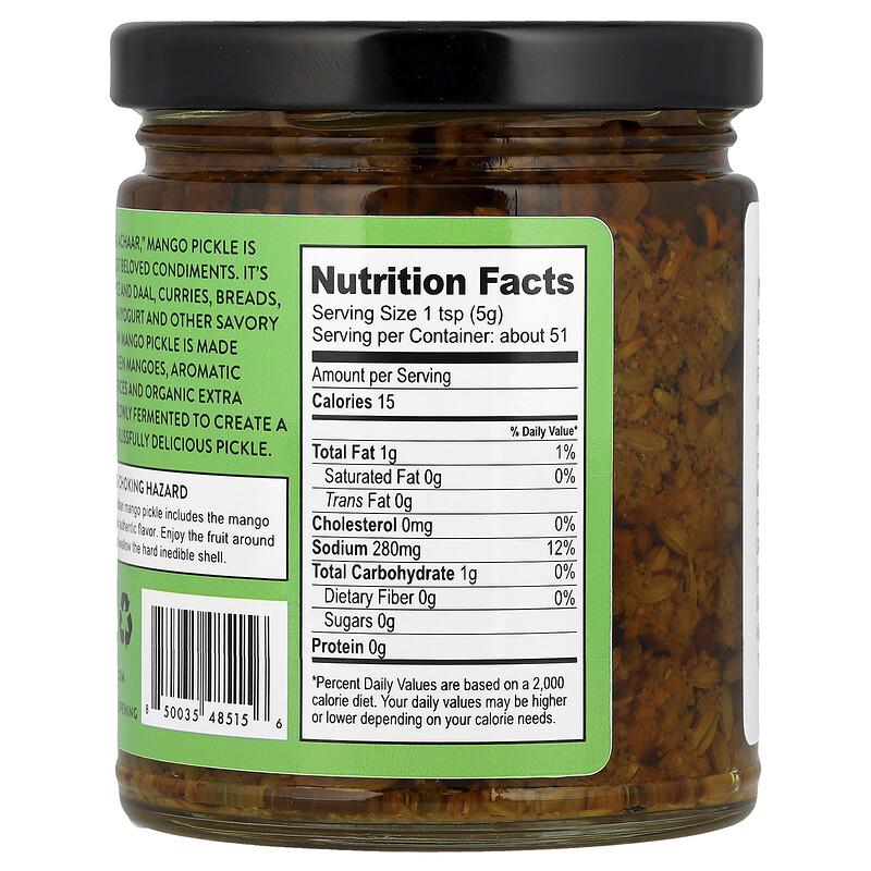 Raw Mango Pickle , 9 Oz (255 G)