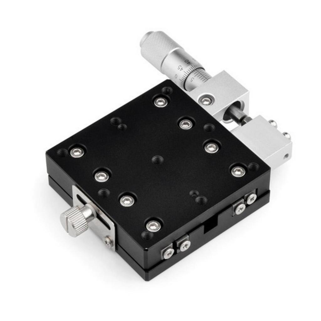 Compact Manual Sliding Stage Smooth Displacement Platform Long-Lasting