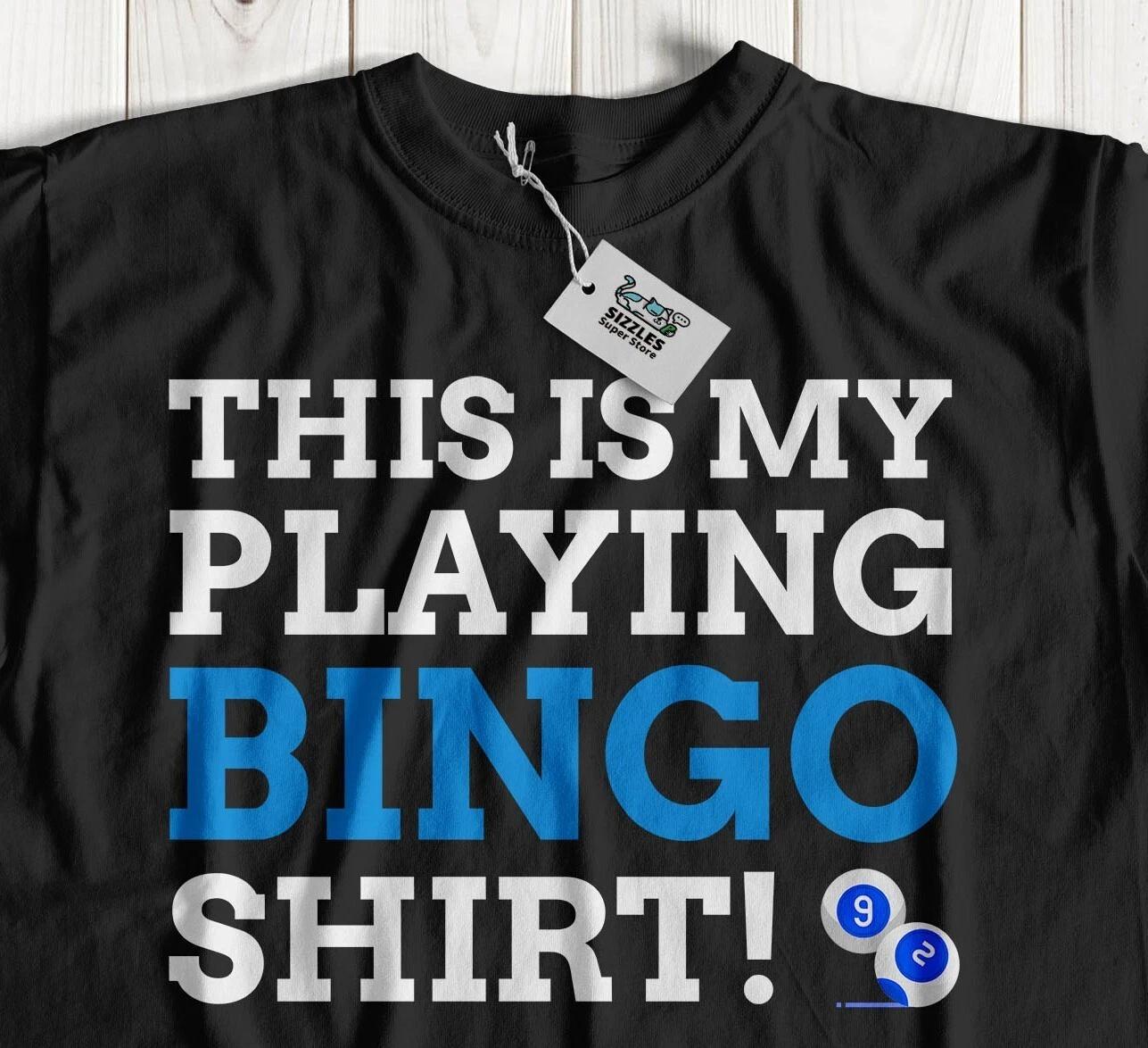 This Is My Bingo Shirt! Unisex Funny Bingo Caller T-Shirt 3XL