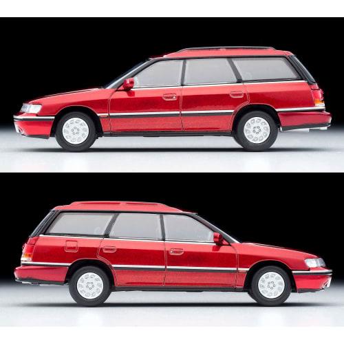 TOMYTEC Tomica Limited Vintage Neo 1/64 Scale LV-N231a Subaru Legacy Touring Wagon Brighton 220 Red (Finished Model)