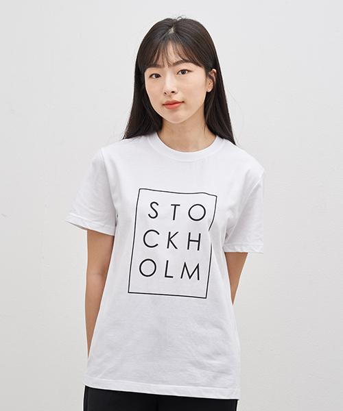 Geulaepigseu Stockholm White Short Sleeve T-Shirt