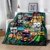 Minecraft 19 Blanket Comfortable Perfect for Office Chair Office Livingroom for All Occasions Warmthful Decor Ideal Gift For Birthday Valentine'S Day