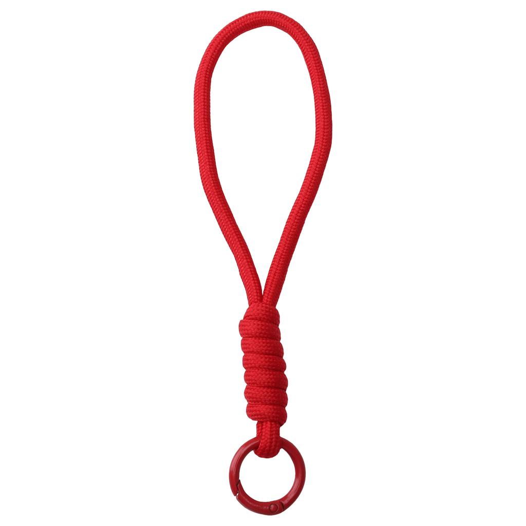 16cm Polyester Versatile Single Strand Umbrella Rope Keychain