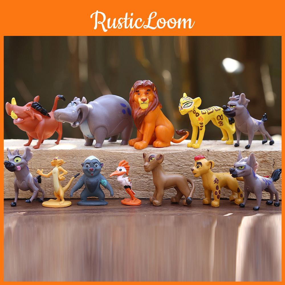 King The Lion Cartoon Series Simba Nala Figurine Kids Toy Birthday Doll Gift