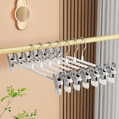 Stainless Steel Skirt Clip: Non-slip, Traceless Pants Hanger for Home Storage