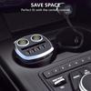 2 Socket Car Splitter Charging Adapter Adapter 6 in 1Power Outlet 120W with 4 USB Car Charger Adapter Charging Adapter