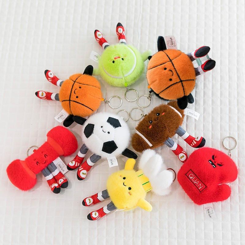 Plush Sports Ball Toy With Pp Cotton Filling For Kids And Collectors