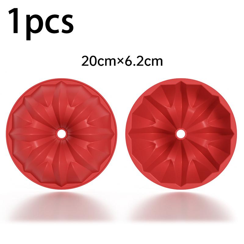 6 Inch Charlotte Cake Pan Silicone Cheesecake Nonstick Round Silicone Baking Mold Cake Molds For Strawberry Shortcake Tart Pie