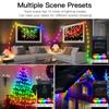10M/20M Programmable USB 5V LED Light Neon Strip Smart Bluetooth Addressable WS2812 RGBIC Fairy String Light For Christmas Decor