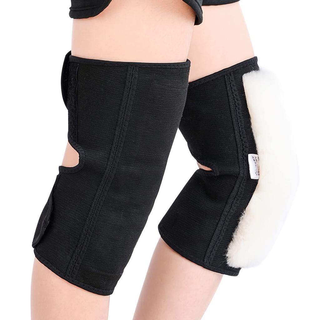 Knee Large Prevents Cold Warms Knee Support for Seniors and Easy to Put On and Take Warm for Men and Perfect as a Gift for and Everyday Size L