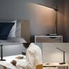 New USB/Wireless Charger LED Desk Lamp Alarm Clock Temperature Dimmable Touch Table Lamp Eye-Protection Reading Night Light