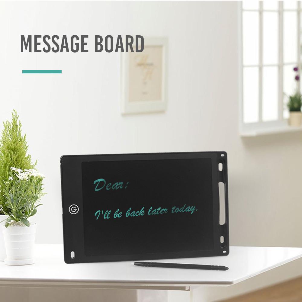 8.5inch Electronic LCD Writing Tablet Pad Office Memo Home Message Kids Drawing