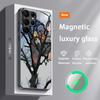 Tree design Beautiful Hot Phone Case For Samsung S26 S25 S24 S23 S22 S21 S20 Plus Ultra Glass Magnetic Case