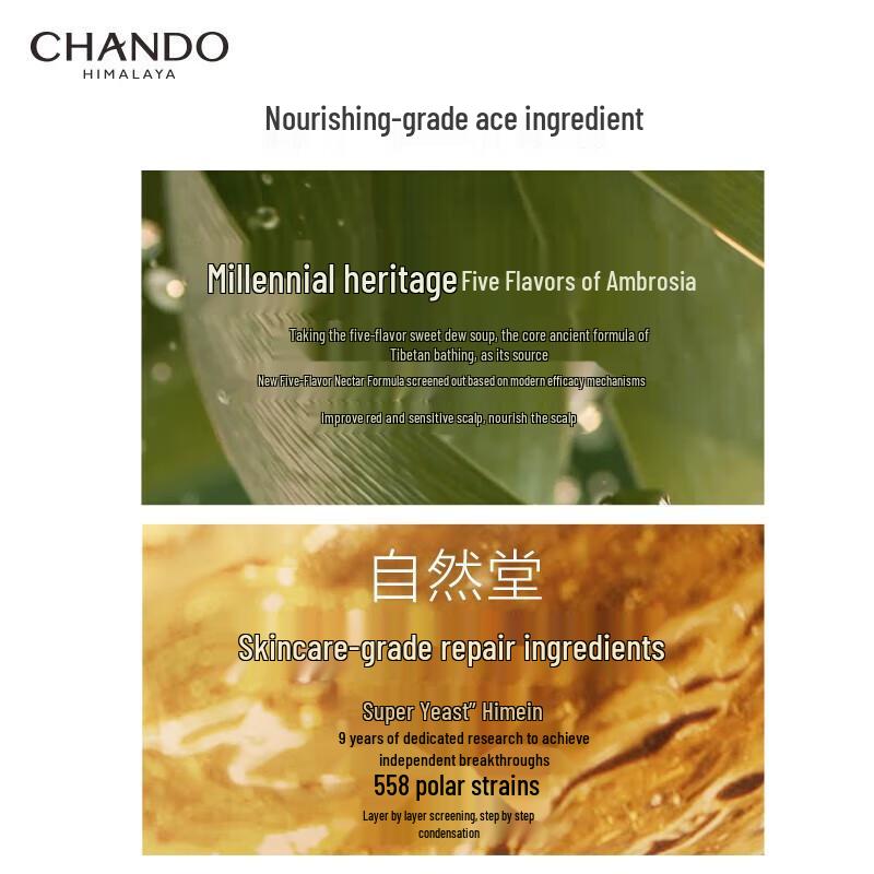 CHANDO Scalp Care Volumizing & Strengthening Shampoo