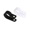 100PCS Hot sale Electrical Fittings Useful Metal R-Type Clip Nylon Cable Clamp Wiring Hose Fasteners Pipe Mounting Fix