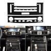 Carbon Fiber Interior Center Control AC Trim Cover For LEXUS IS250 IS300 IS350