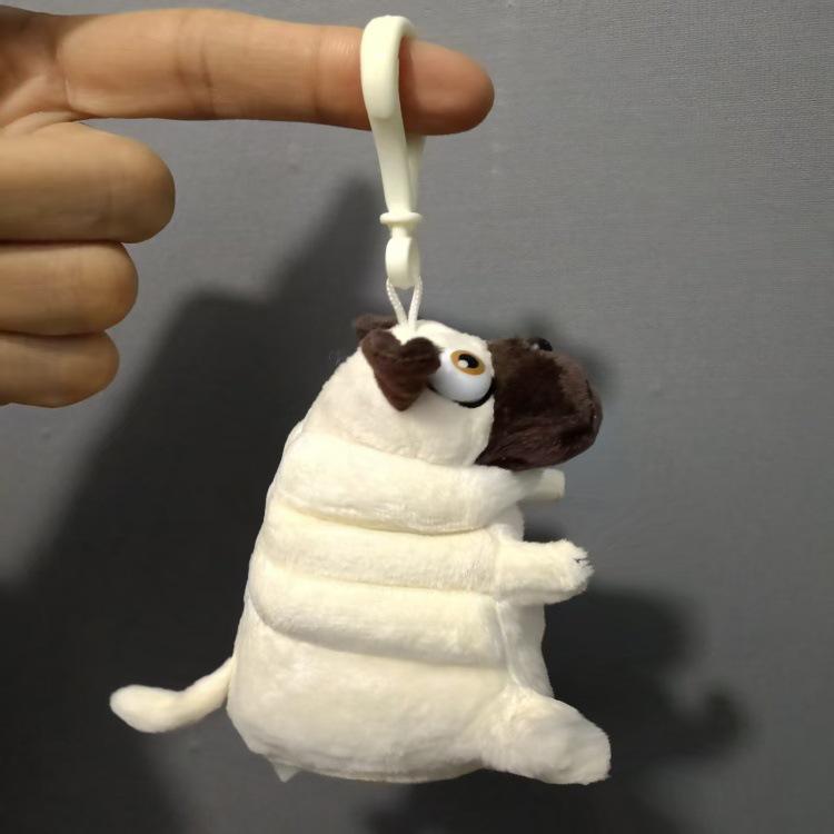 

Goofy and Cute Pug Plush Toy Customized