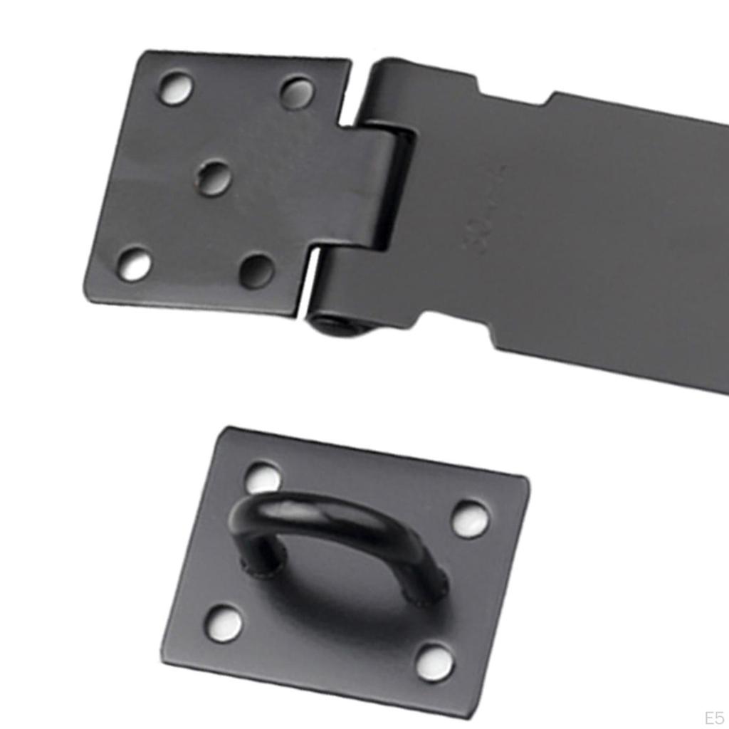 Burglar-proof Hasp Latch Anti Lock Shed Porous Positioning Household Window Furniture Hardware