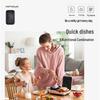 Morphyrichards Dual-Zone Multifunction Breakfast Maker CN plug (adapter included)