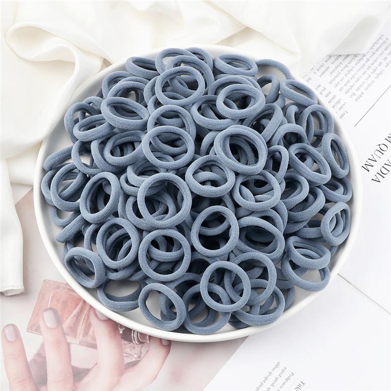 30/50/100 buc/Set Colorate Mici Elastice de Păr Fete Drăguțe Elastice de Păr cu Elasticitate Ridicată Accesorii de Păr pentru Copii Suport Coadă de Cal Bandă de Păr