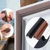 S Type Weather Stripping Self Adhesive window sealing strip Soundproof Foam Tape window Door Gap Filler Wrapped weatherstripping