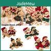 Gemütlicher und kuscheliger Weihnachts-Teddybär Grün Großartig zum Kuscheln!