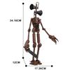 MOC Classiques Scène de Jeu d'Horreur Tête de Sirène Monstre Mécanique Classique Modèle d'Assemblage de Briques de Construction Robot Mécanique Jouet pour Garçon Cadeau