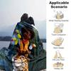 1pc, Jungle Adventure: Discover Our Vibrant Animal Print Blanket Perfect for Home Decor, Couch Cover, Outdoor Use, Travel, Camping